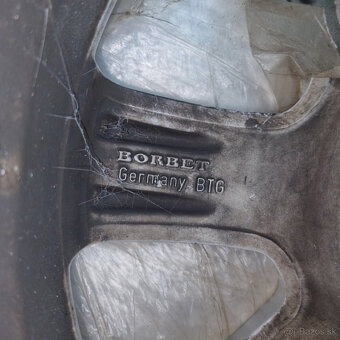 Hliníkové Borbet disky 4x100 R15 6,5J ET35 - 6