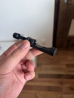 Strieborný titánový remienok na hodinky 22mm - 6
