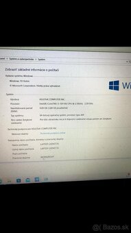 Predám Notebook Asus - 6