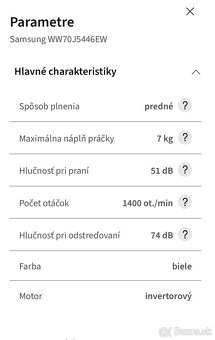 Pracka samsung - 6