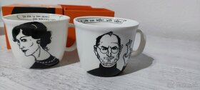 Latte cup Panta Rhei Coco Chanel + Steve Jobs - 6