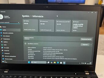 Lenovo ThinkPad T480s – 16GB RAM, výborná batéria - 6