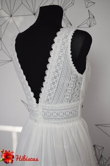 Nové boho svadobné šaty Hibiscus - 6
