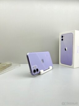 iPhone 11 PURPLE NOVÁ BATÉRIA 100%+PRÍSLUŠENSTVO - 6