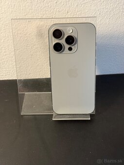 Predám Apple iPhone 15 PRO 255GB Natural Titanium - 6
