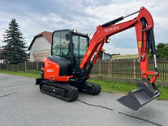 Minibagr Kubota KX027-4 / 3režimy průtoku, 2800mth - 6