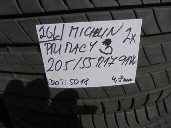 Michelin Primacy 3 205/55 R17 95V č.26L+z - 6
