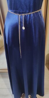 elegantné modré S - 6