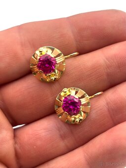 Zlaté náušnice 585/1000 - 6