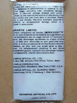 OLYMPUS XB60 MC-60 mikrokazetové pásky (3ks balenie) - 6