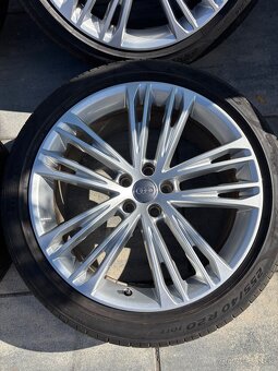 ✅ 5x112 r20 Audi original krasne disky - 6