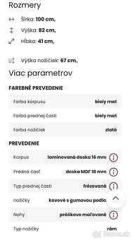 Pisaci alebo konzolovy stolik - 6