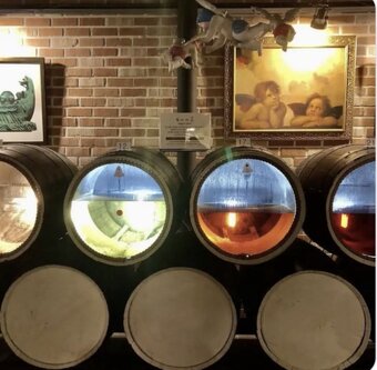 Dubový sud so skleneným čelom - 6