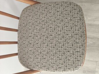 Set 4 art deco stoliciek - 6