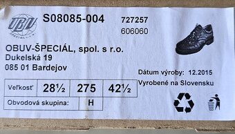 Obuv BOSP špeciál S08085 - poltopánky letné, veľ. 28,5 a 29 - 6