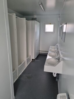 Sanitárny kontajner WC, + sprchy - 6