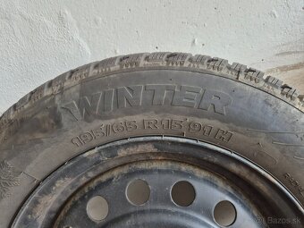 Predam pneu s diskami 195/65/r15 roztec 5x114,3 - 6