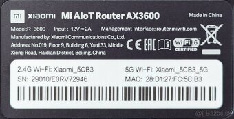 xiaomi Mi AloT Router AX3600
Mi AloT Router AX3600 - 6