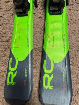 Lyže Elan RC 120cm + palice Leki 95cm - 6