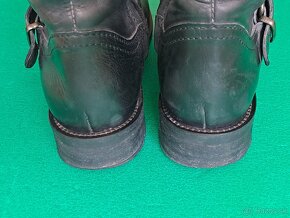 Dámske kožené čižmy nízke 37 - 6