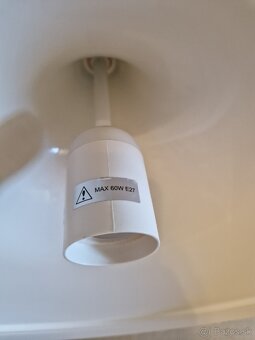 Industrial závesná lampa čierna,drevo dekor , Tomons - 6