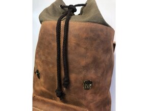 Kožený poľovnícky batoh 30l - 6