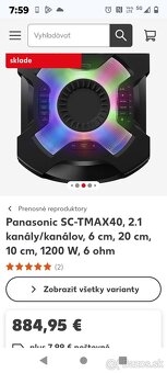 Párty box Panasonic - 6