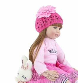 Realistická bábika reborn 60 cm - 6