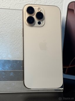 Predám Apple iPhone 16 PRO MAX 256GB Dezert Titanium - 6