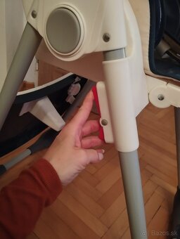 Detská jedálenská polohovateľná stolička v TOP stave - 6