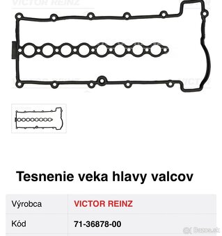 Veko ventilov BMW (pre motory: M47N2/M47TUD20) - 6