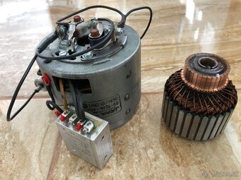 Jawa 350 / 634, ČZ 175 - zapalovanie 6V 75W po GO mínus pól - 6
