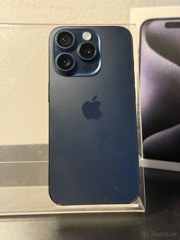 Predám Apple iPhone 15 PRO 128GB Modrý Titanium - 6