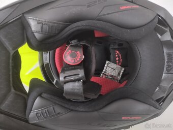 Enduro prilba LS2 Explorer Alter čierno-sivo-fluoresce - 6
