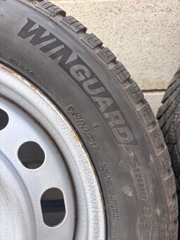 plechové disky 5x114,3 16", zimné pneu 205/55 R16 - 6