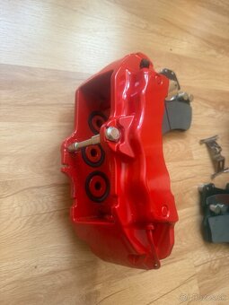 Brzdový kit Brembo 17z 6piest /4 piest Porsche - 6