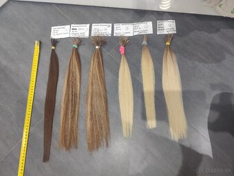 Predám ľudské vlasy na nadpájanie - 6