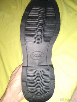 Letná vetraná, obuv, pánske kožené poltopánky letné, BOSP - 6