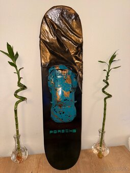 Umelecky obraz Porsche 911 Skate ART 3D - 6