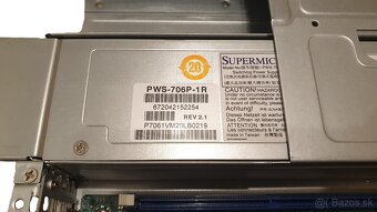Supermicro server CSE-815TQ X10DRi 19" 1U - 6