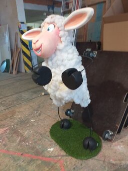 Dekorácia ovce - 6