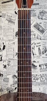 80' VINTAGE RARE FENDER / 12 STRUNOVÁ GITARA + PUZDRO - 6