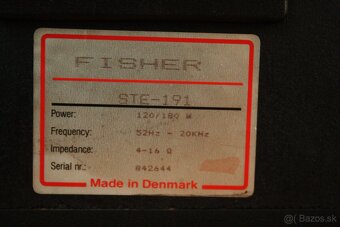 predám zostavu FISHER EQ100--CR115--FM100--CA100+REPRO - 6
