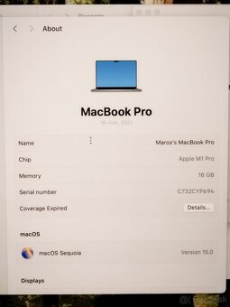 Predam Apple iMac M1 Pro 16-palcovy - 6