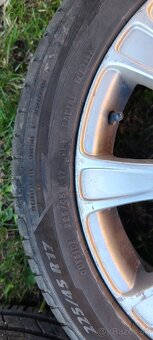 Elektróny Original Skoda 5x112 R17+ letné gumy - 6