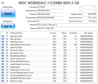 Externý 3,5" HDD WD My Book 8TB - 6
