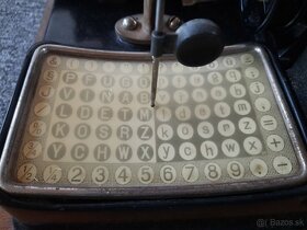 Historický písací stroj Mignon - 6