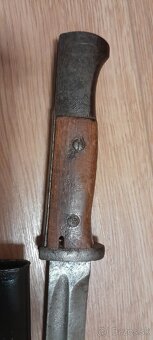 Nemecký bodák K98 s púzdrom WW2 - 6