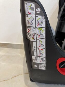 Na predaj autosedačka Britax Römer KING II black-tmavomodrá - 6