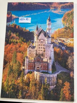 Obrazy poskladané a podlepené puzzle - 6